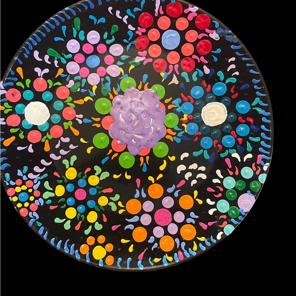 Hand-painted Large Decorative Design - Picture 6 of 11